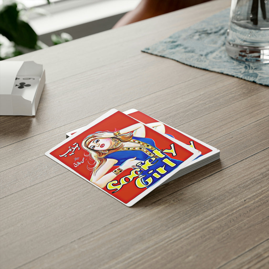 Society Girl Poker Cards - www.desimovies.biz