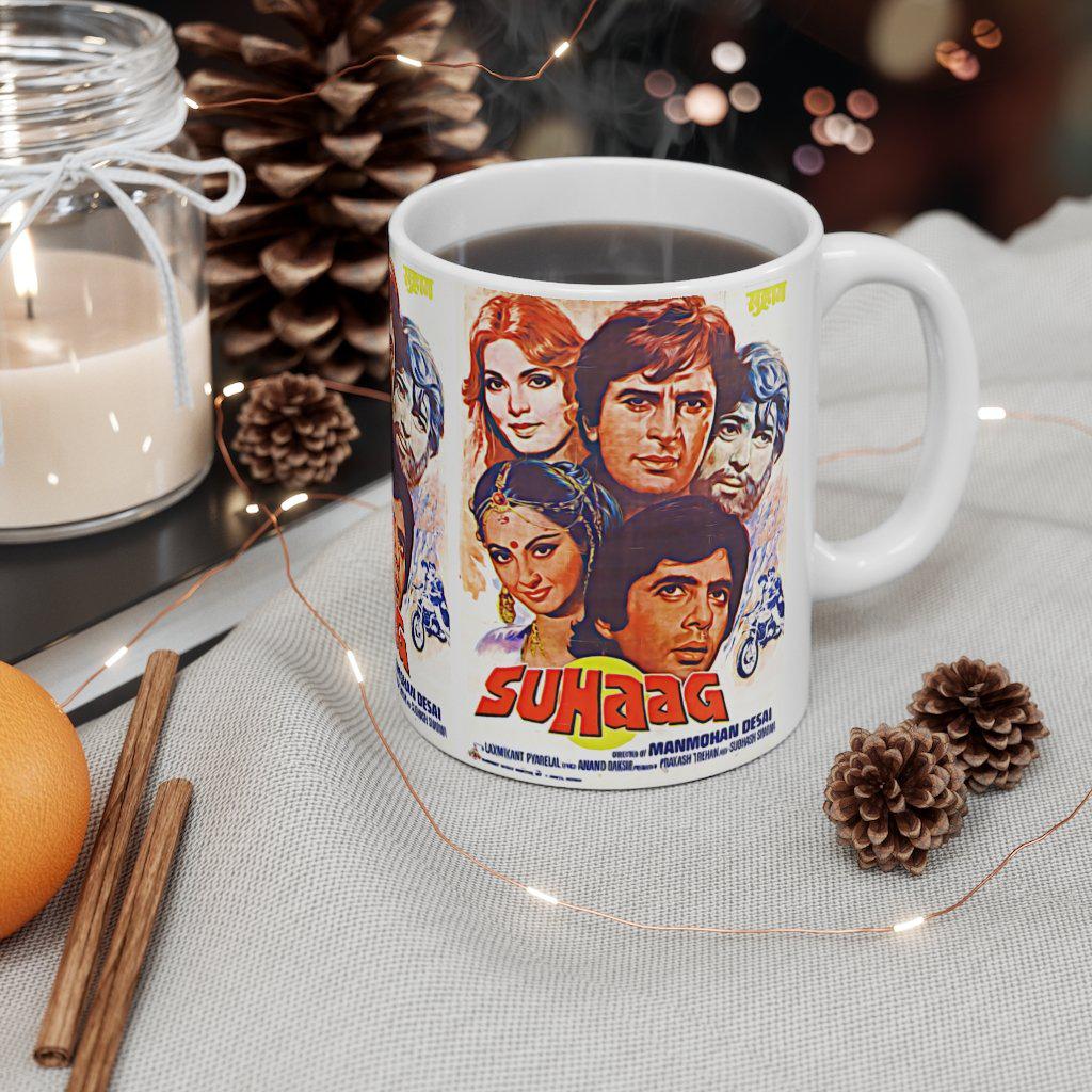 Suhaag - Bollywood - Ceramic Mug 11oz - www.desimovies.biz