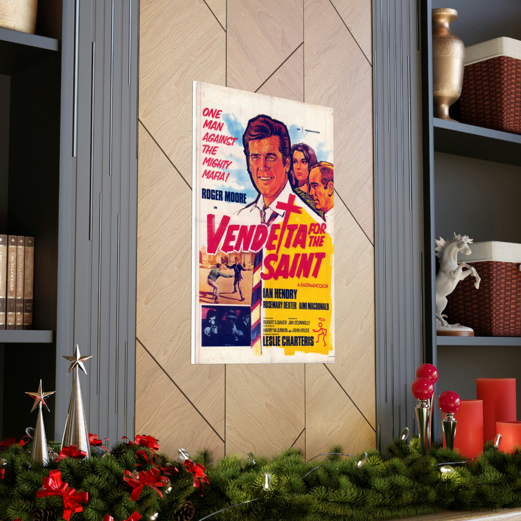 Vendetta For The Saint - Premium Matte Vertical Posters - www.desimovies.biz