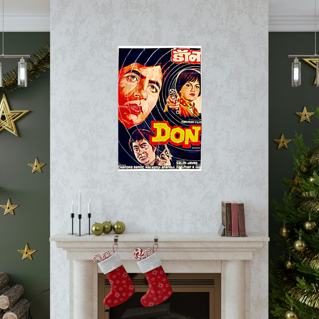 DON (1978) Rare Black - Premium Matte Vertical Posters - www.desimovies.biz