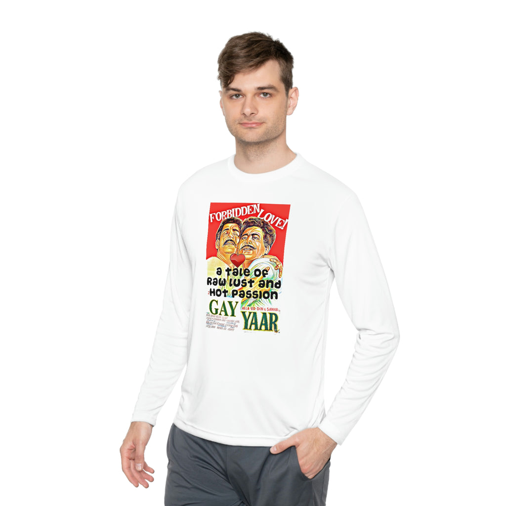 Gay Yaar & Miss Hippy Classic Lollywood - Unisex Lightweight Long Sleeve Tee - www.desimovies.biz