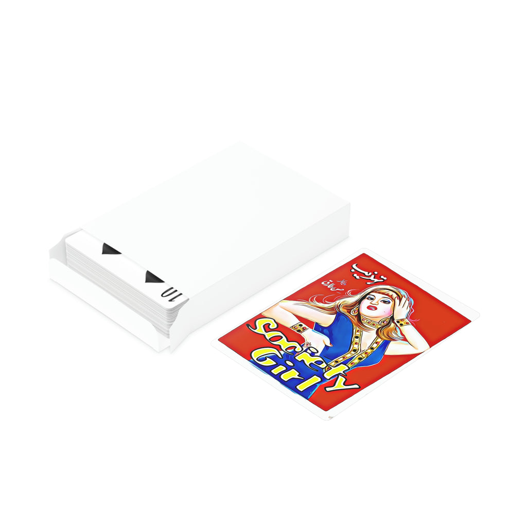 Society Girl Poker Cards - www.desimovies.biz