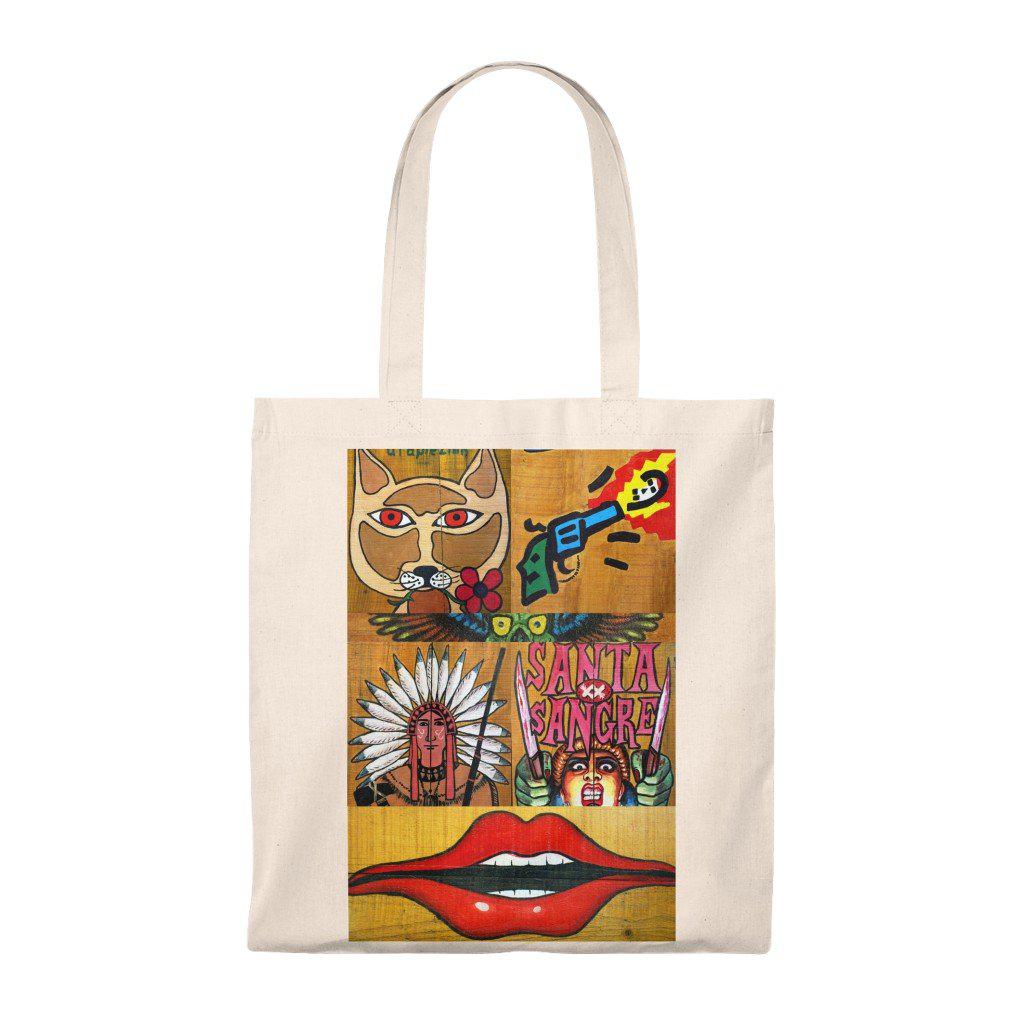 Hot Spot Pop Art Exhib Tote Bag - Vintage - www.desimovies.biz
