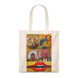 Hot Spot Pop Art Exhib Tote Bag - Vintage - www.desimovies.biz