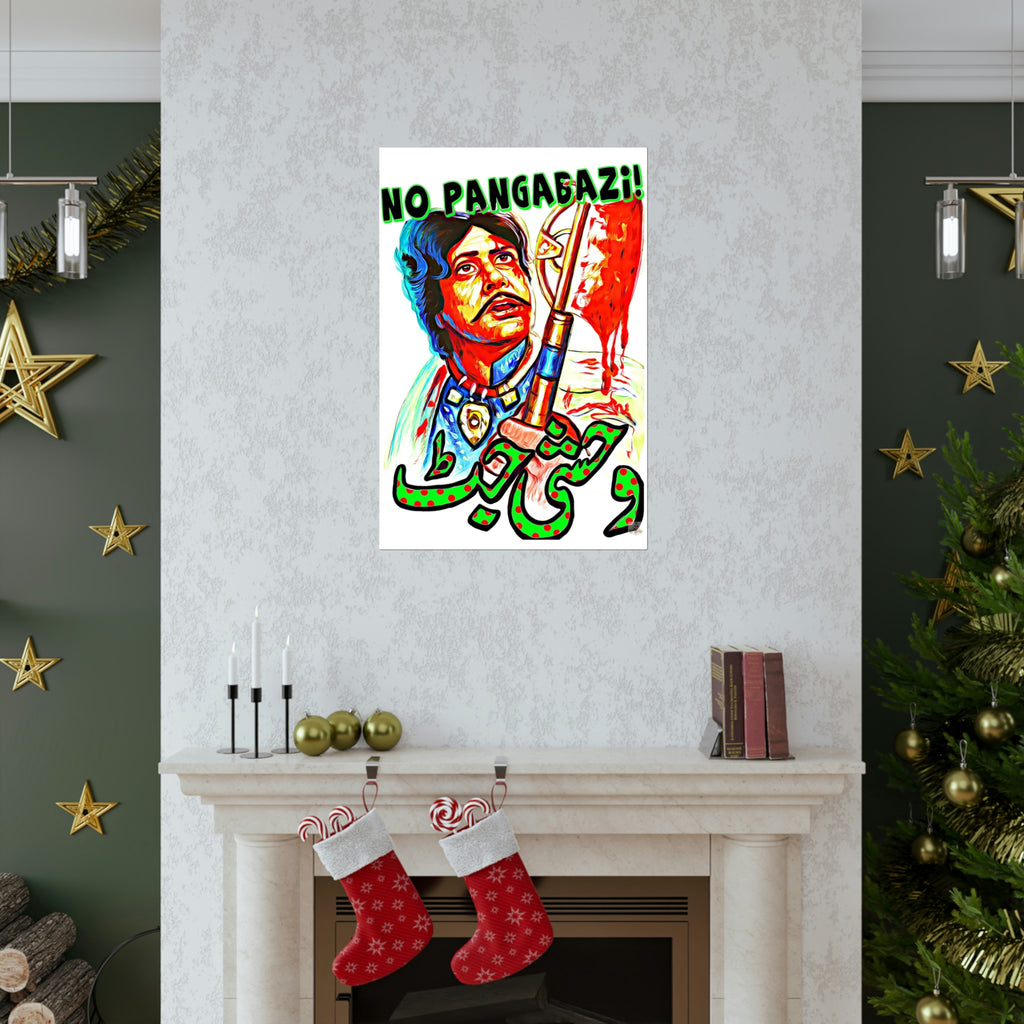 No Pangabazi - Wehshi Jatt -Premium Matte Vertical Posters - www.desimovies.biz