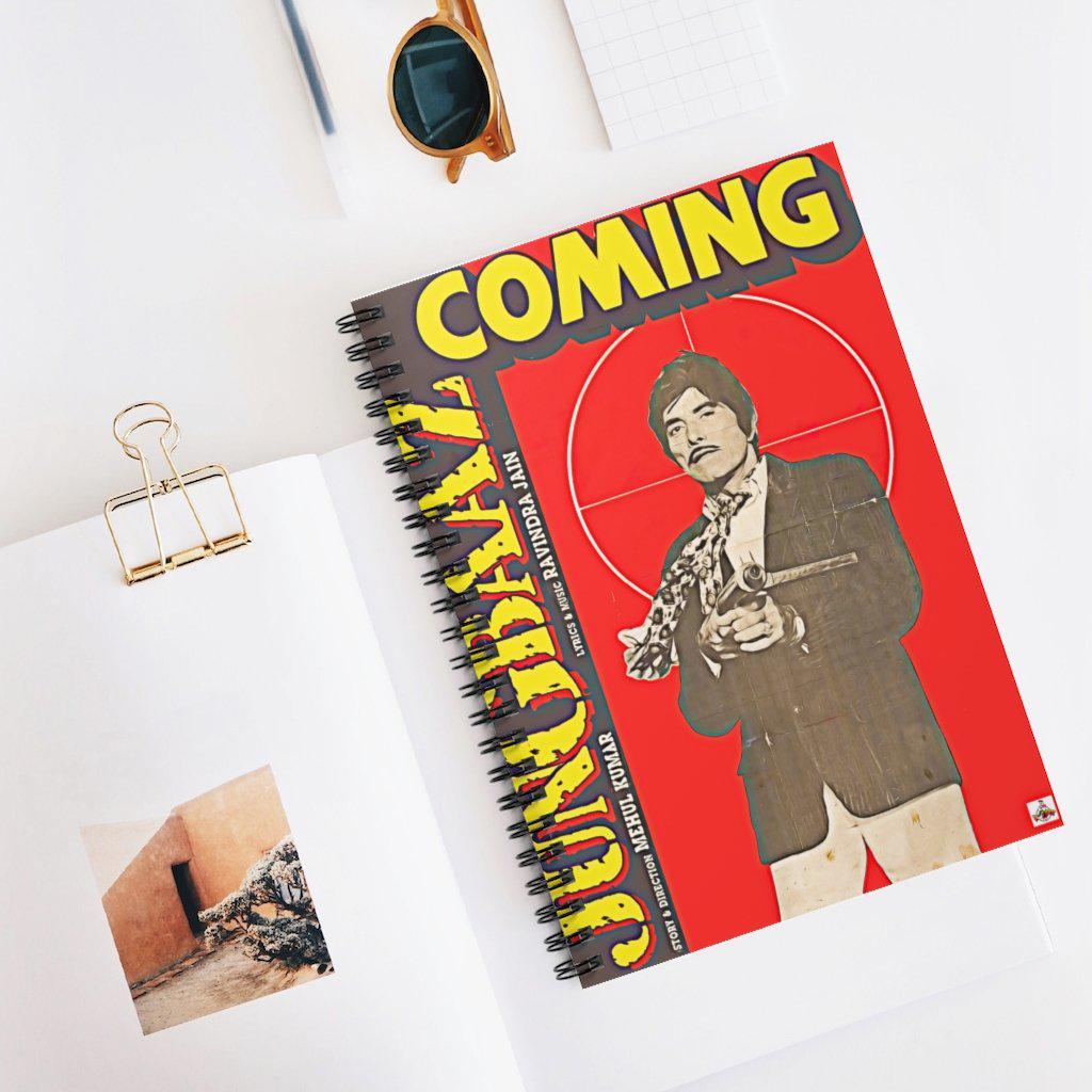 Jungbaaz - Spiral Notebook - Ruled Line - www.desimovies.biz