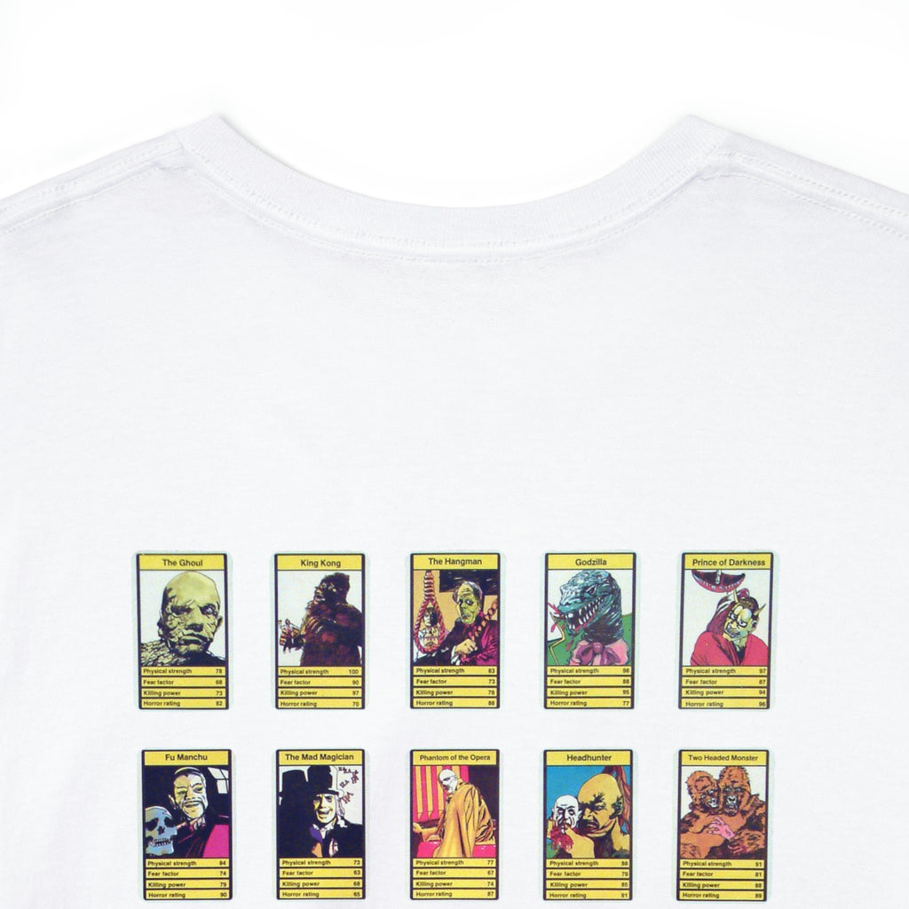 Top Trump Horror - Unisex Heavy Cotton Tee - www.desimovies.biz