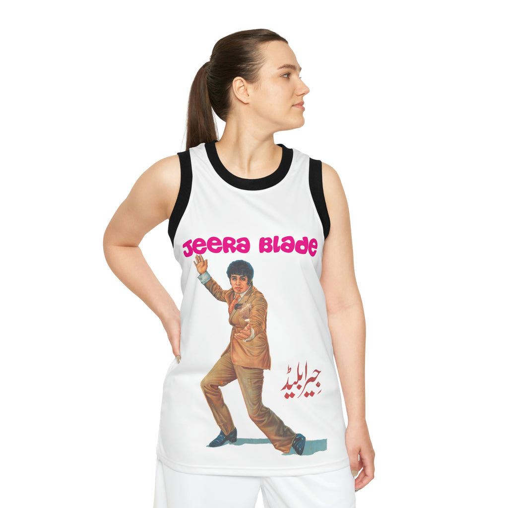 Jeera Blade - Unisex Basketball Jersey (AOP) - www.desimovies.biz