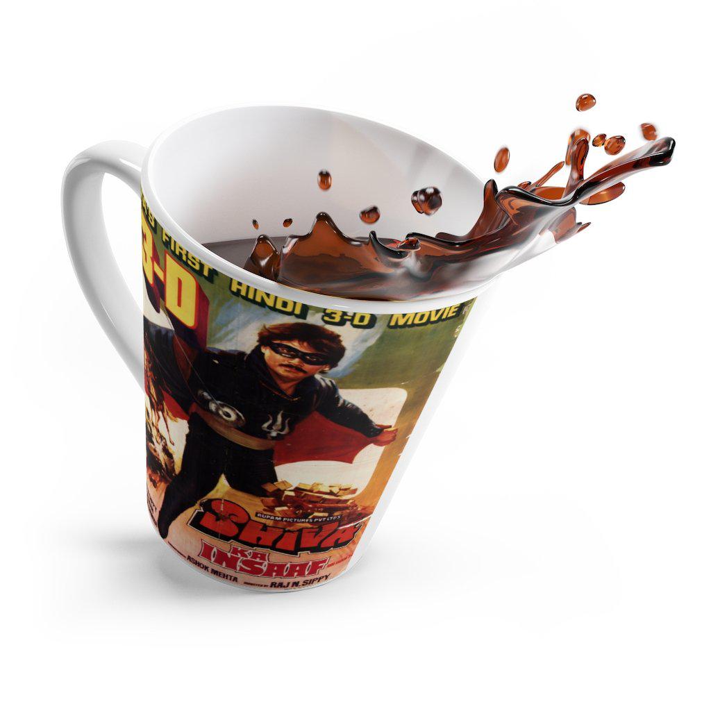 Shiva Ka Insaf 3D - Latte mug - www.desimovies.biz