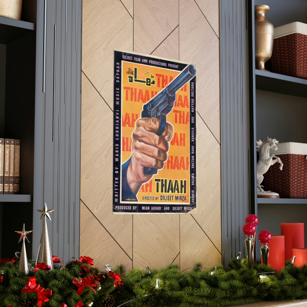 Thaah (1974) Poster - Premium Matte Vertical Posters - www.desimovies.biz