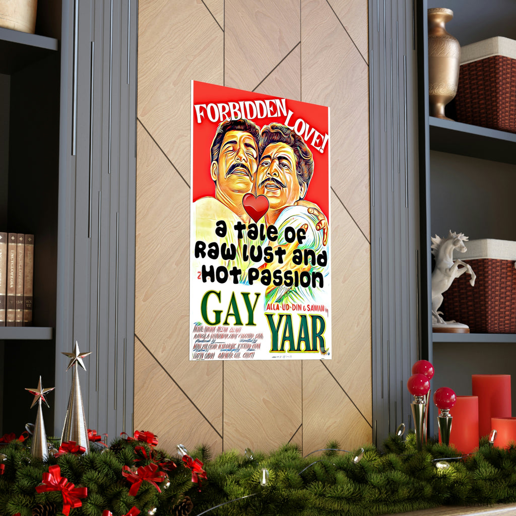 Gay Yaar Poster - Premium Matte Vertical Posters - www.desimovies.biz