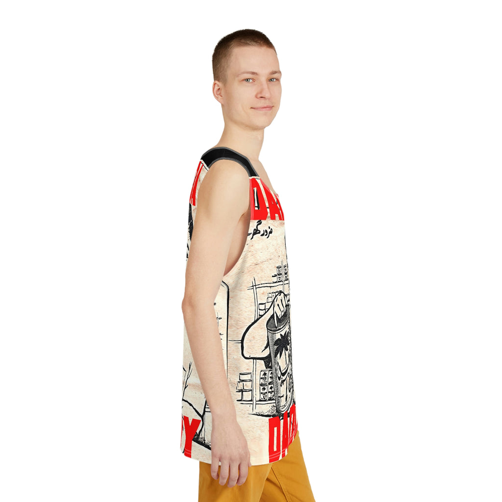 Dalda Daddy - Men's All Over Print Tank - www.desimovies.biz