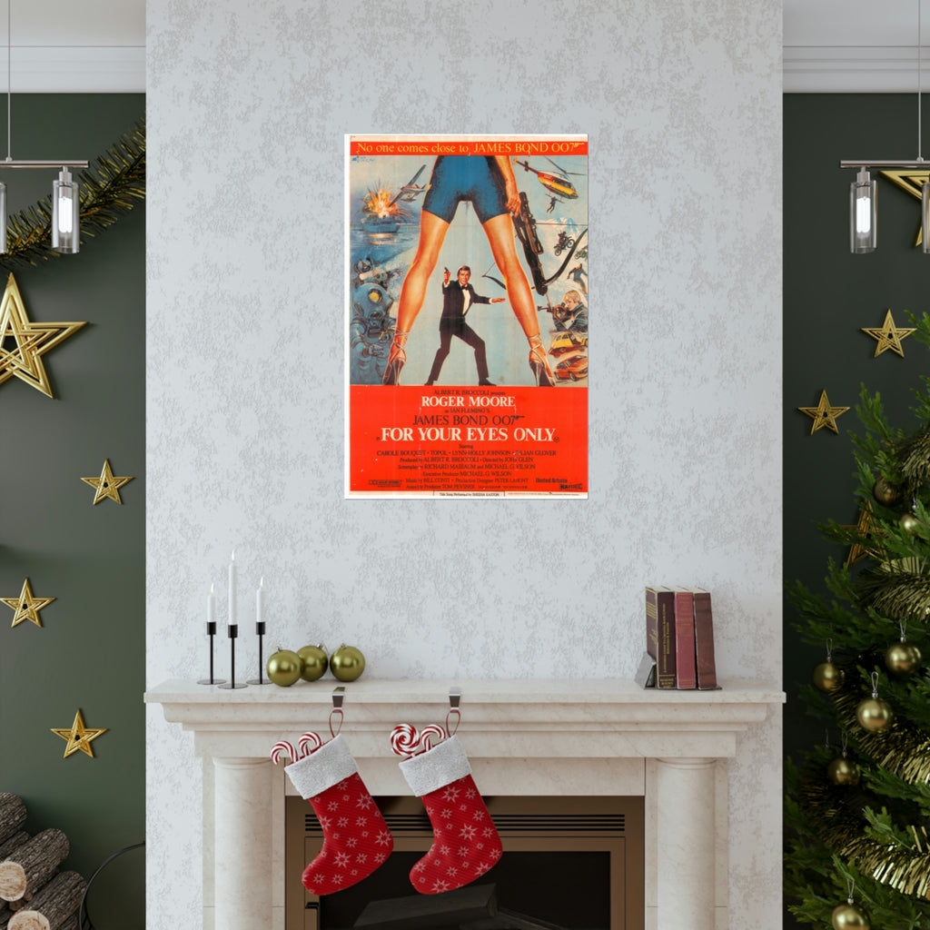 For Your Eyes Only - The Infamous Censored Poster - Premium Matte Vertical Poster - www.desimovies.biz