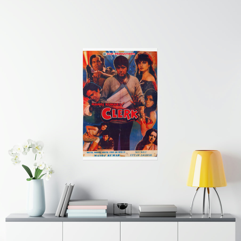 Clerk (1989) Bollywood Premium Matte Vertical Posters - www.desimovies.biz