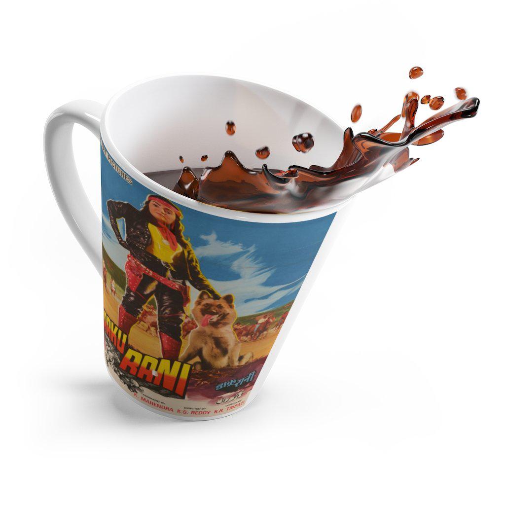Daku Rani Latte mug - www.desimovies.biz