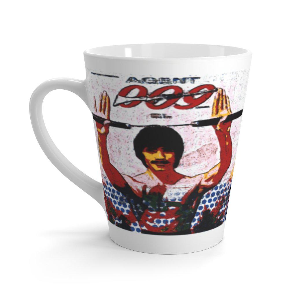 Permit & Agent 009 Latte mug - www.desimovies.biz