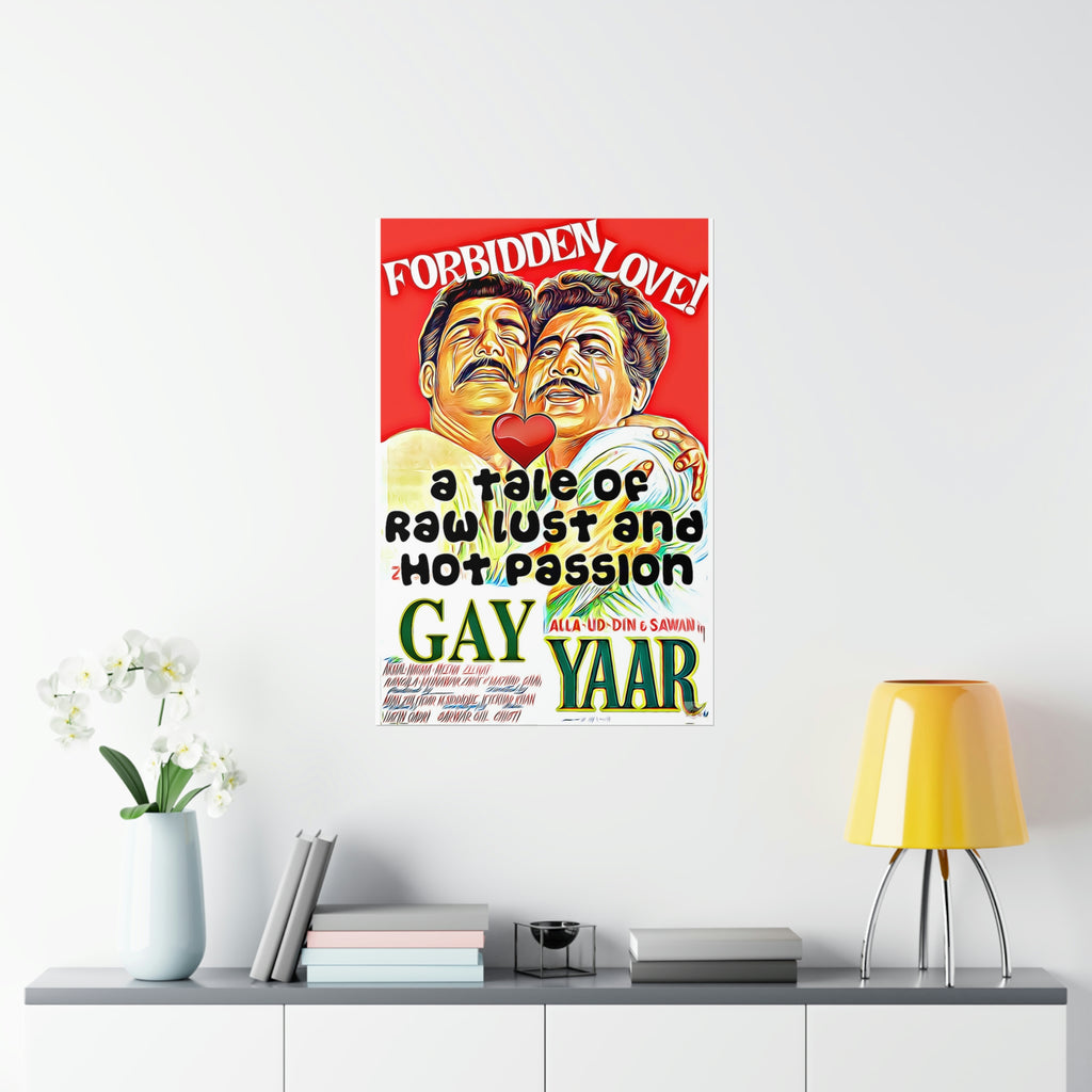 Gay Yaar Poster - Premium Matte Vertical Posters - www.desimovies.biz