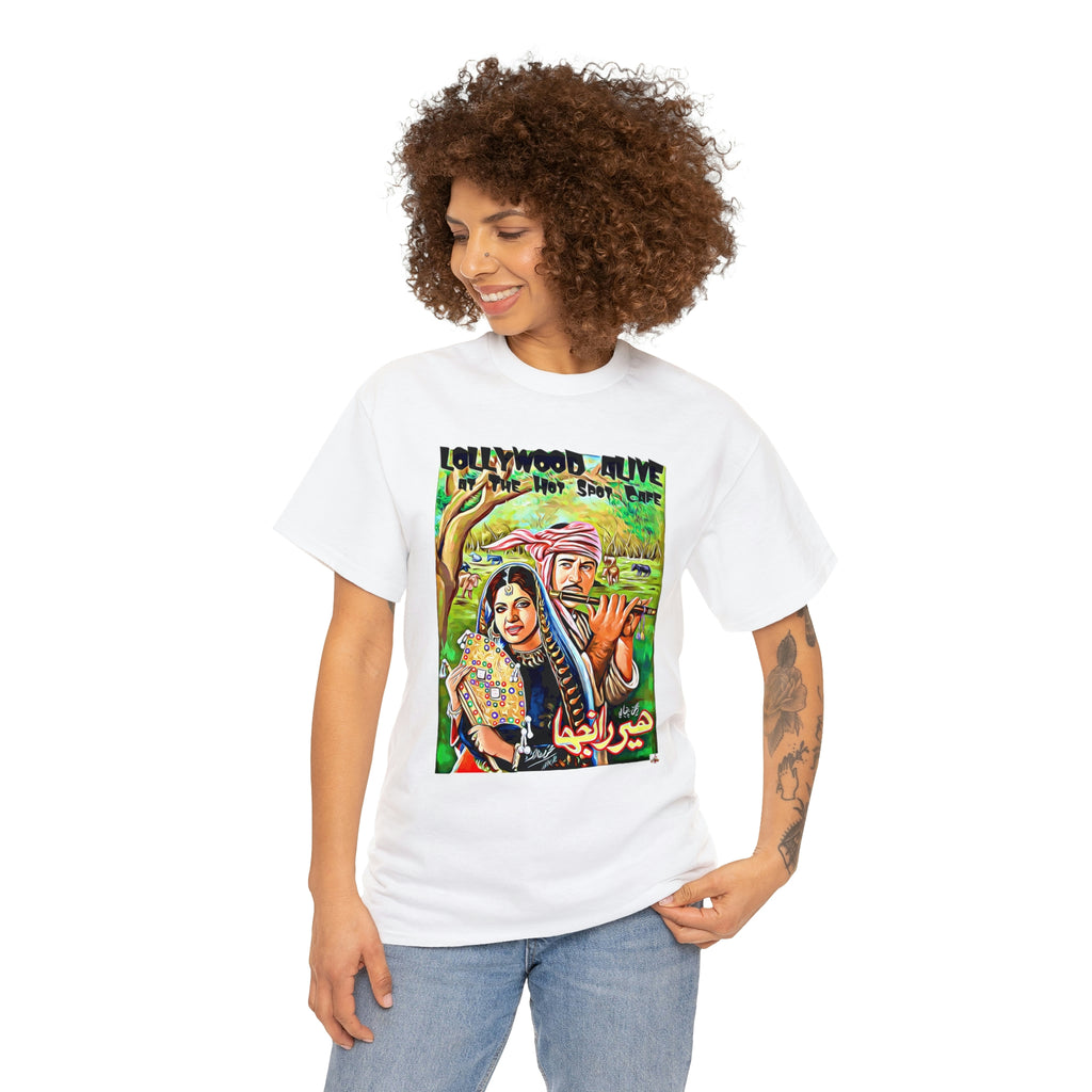 Heer Ranjha T Shirt - Unisex Heavy Cotton Tee - www.desimovies.biz