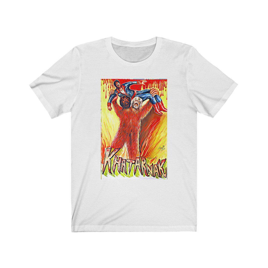 Khatarnak & Oye Beghairata - Sultan Rahi Unisex Jersey Short Sleeve Tee - www.desimovies.biz