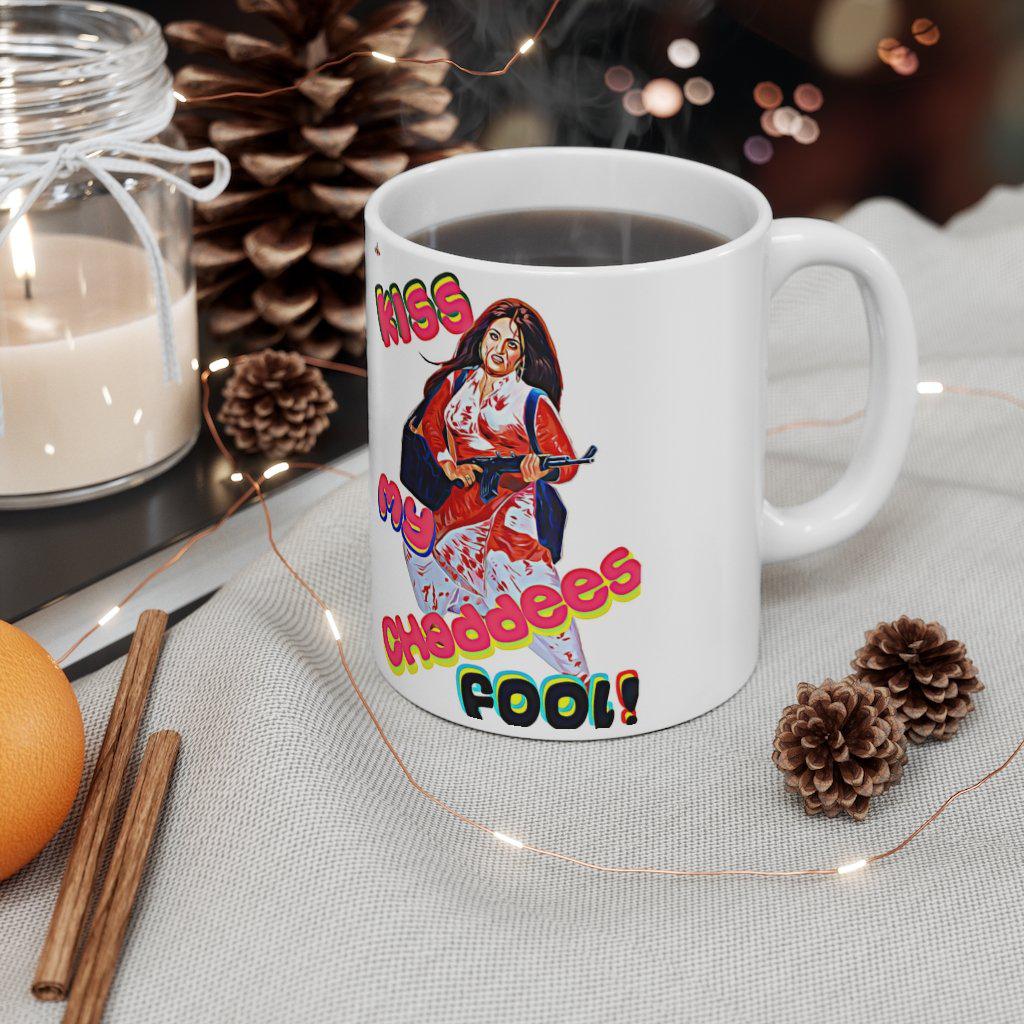 Kiss My Chaddees - Ceramic Mug 11oz - www.desimovies.biz