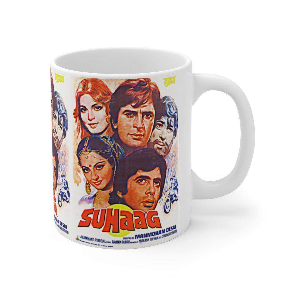Suhaag - Bollywood - Ceramic Mug 11oz - www.desimovies.biz
