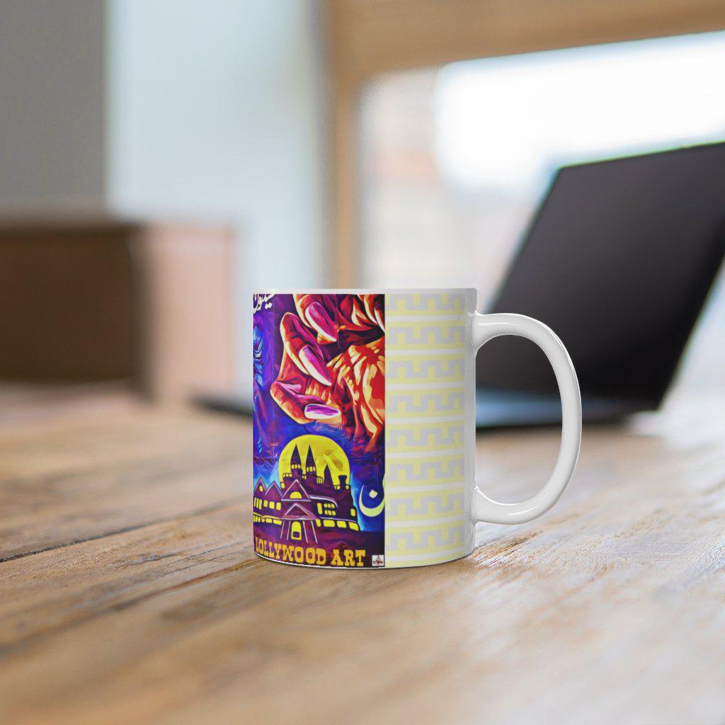 Dracula - Lollywood Art Ceramic Mug 11oz - www.desimovies.biz