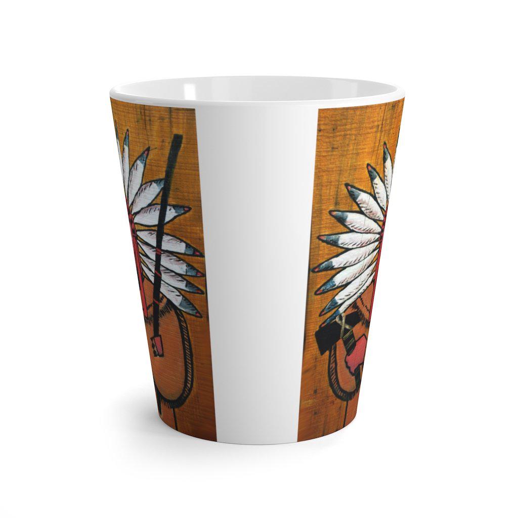 The Last Tomahawk Latte mug - www.desimovies.biz