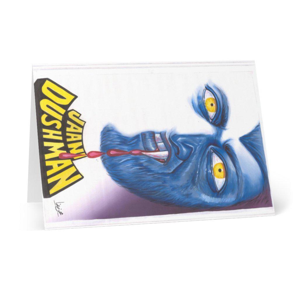 Jaani Dushman - Painted - Greeting Cards (8 pcs) - www.desimovies.biz