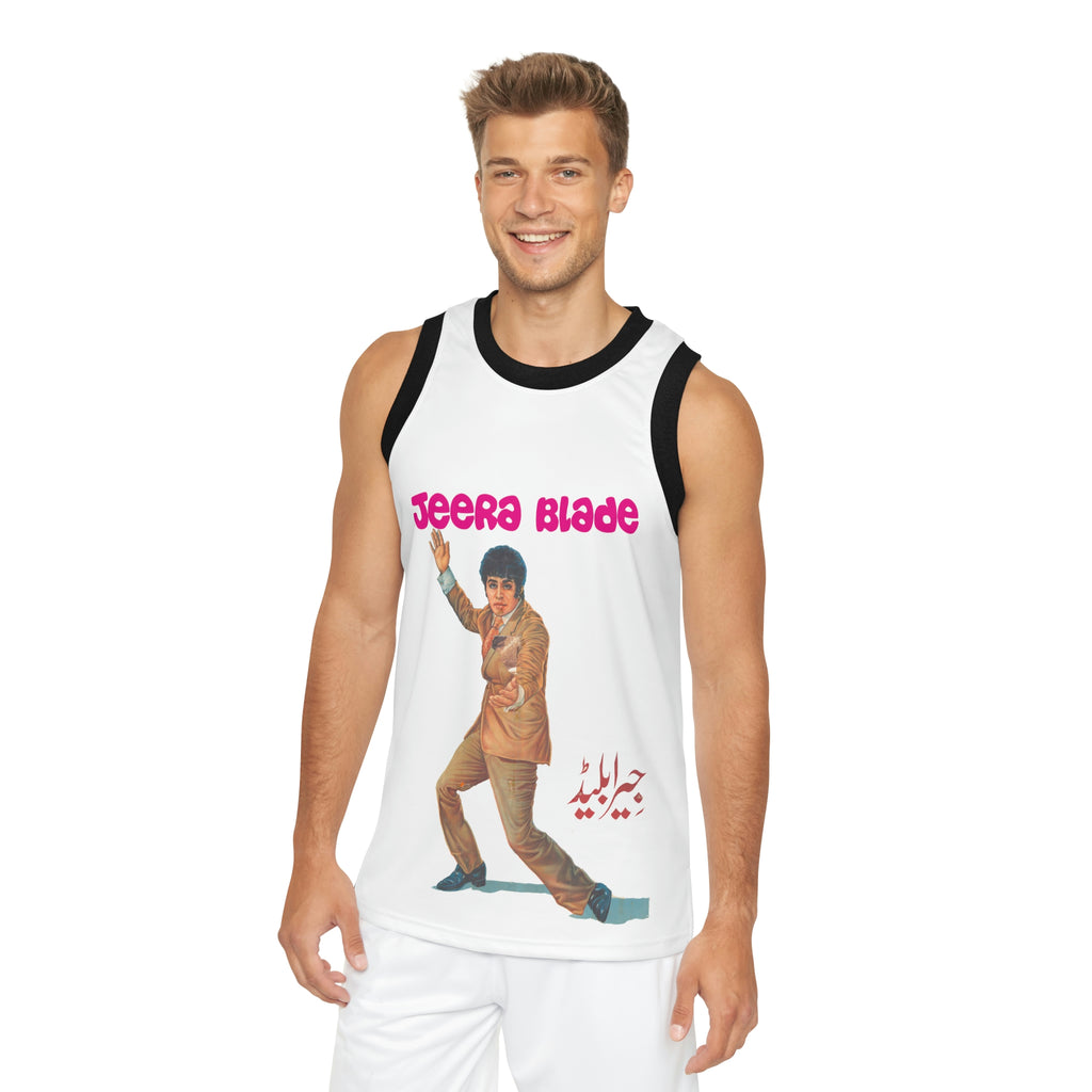 Jeera Blade - Unisex Basketball Jersey (AOP) - www.desimovies.biz