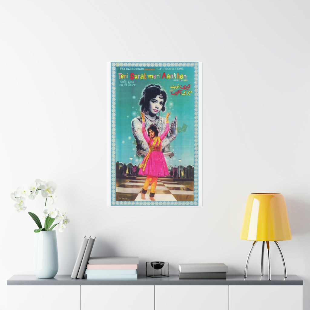Teri Surat Meri Aankhen - Premium Matte Vertical Posters - www.desimovies.biz
