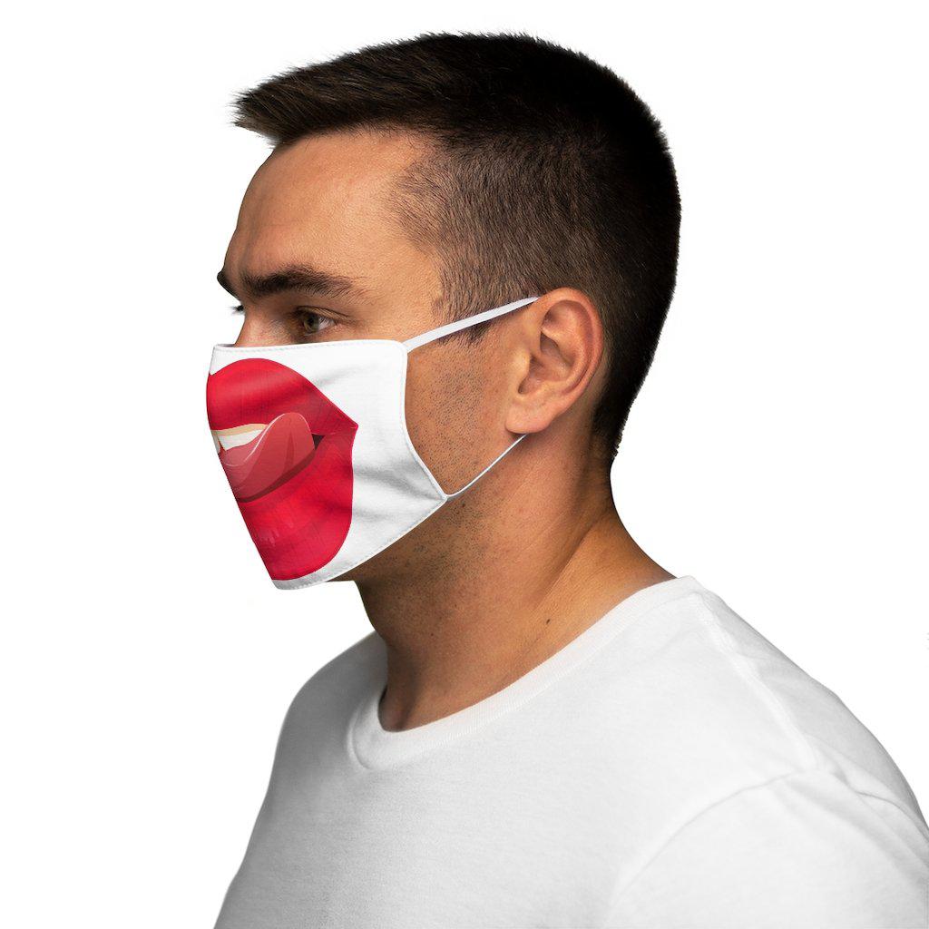 Hot Lips - Snug-Fit Polyester Face Mask - www.desimovies.biz
