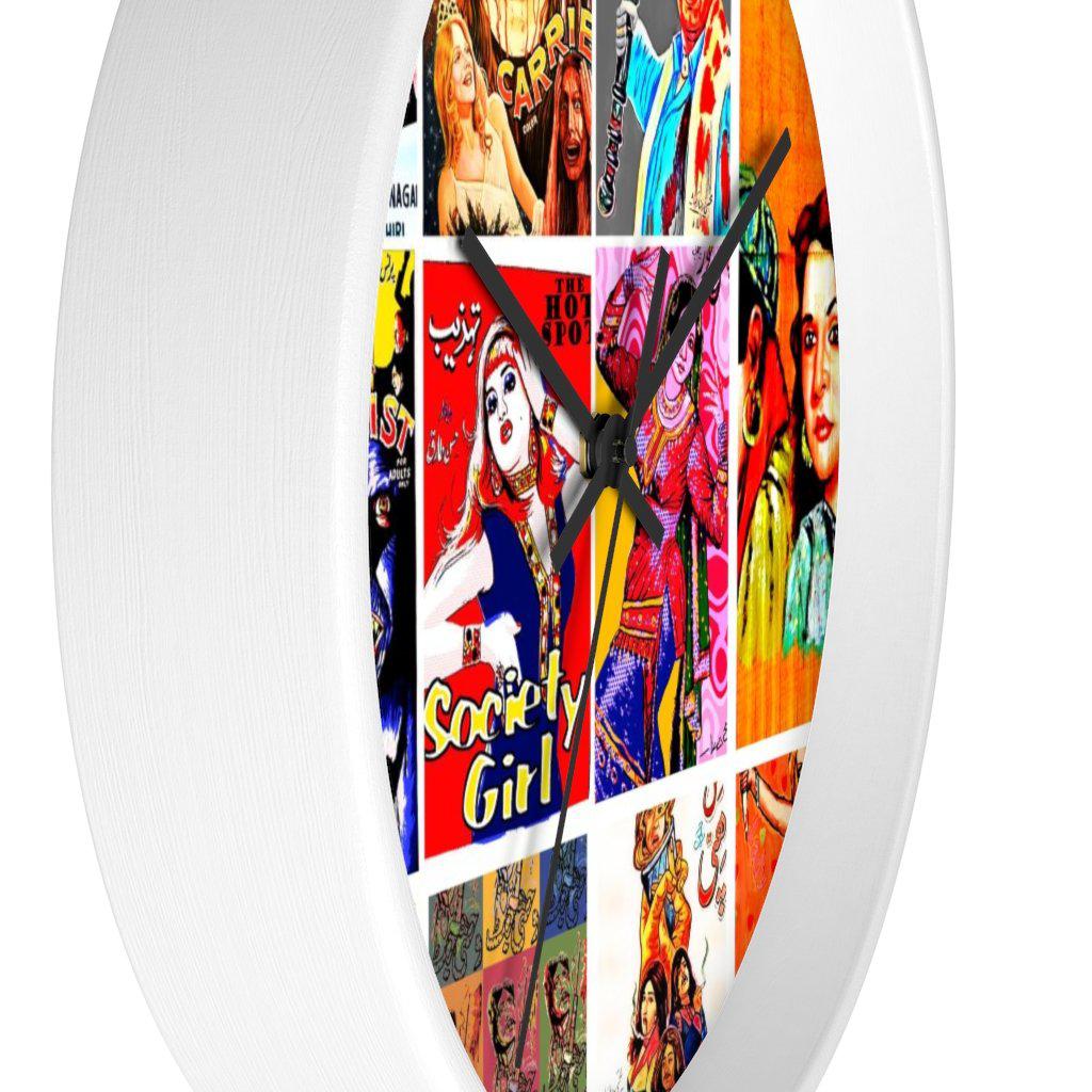 Classic Poster Art - Wall clock - www.desimovies.biz