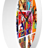 Classic Poster Art - Wall clock - www.desimovies.biz