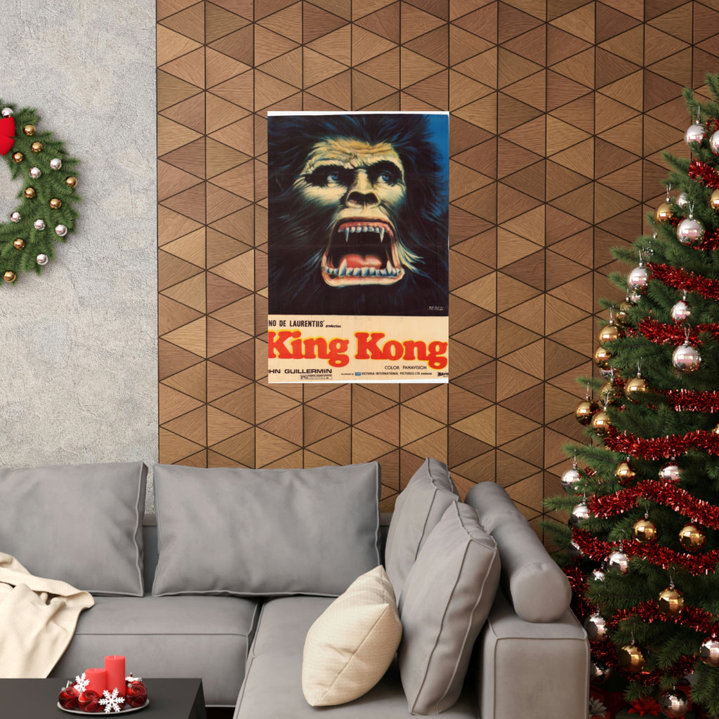 King Kong 1976 Pakistani - Premium Matte Vertical Posters - www.desimovies.biz