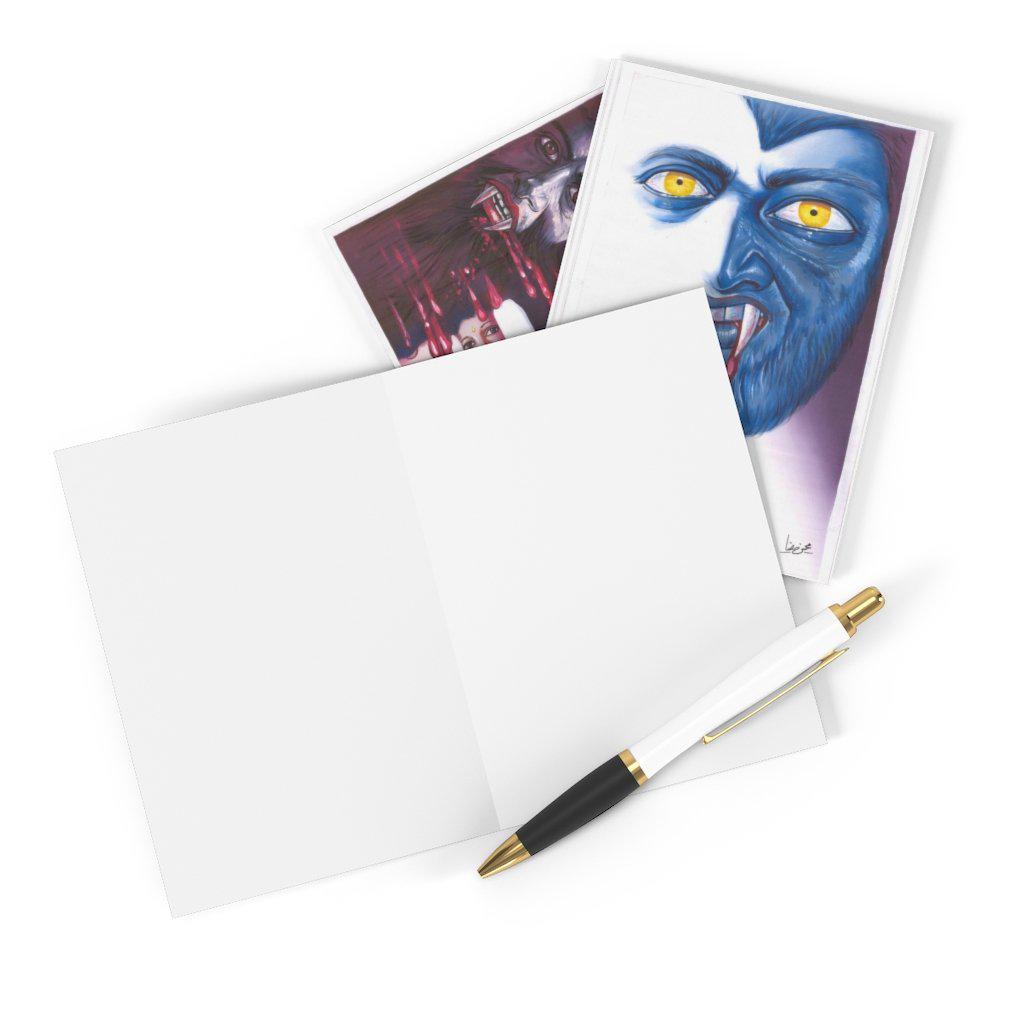 Jaani Dushman - Painted - Greeting Cards (8 pcs) - www.desimovies.biz