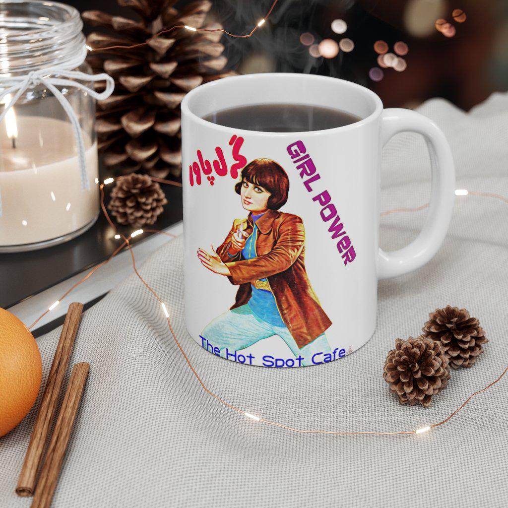 Girl Power - Aasia - Ceramic Mug 11oz - www.desimovies.biz