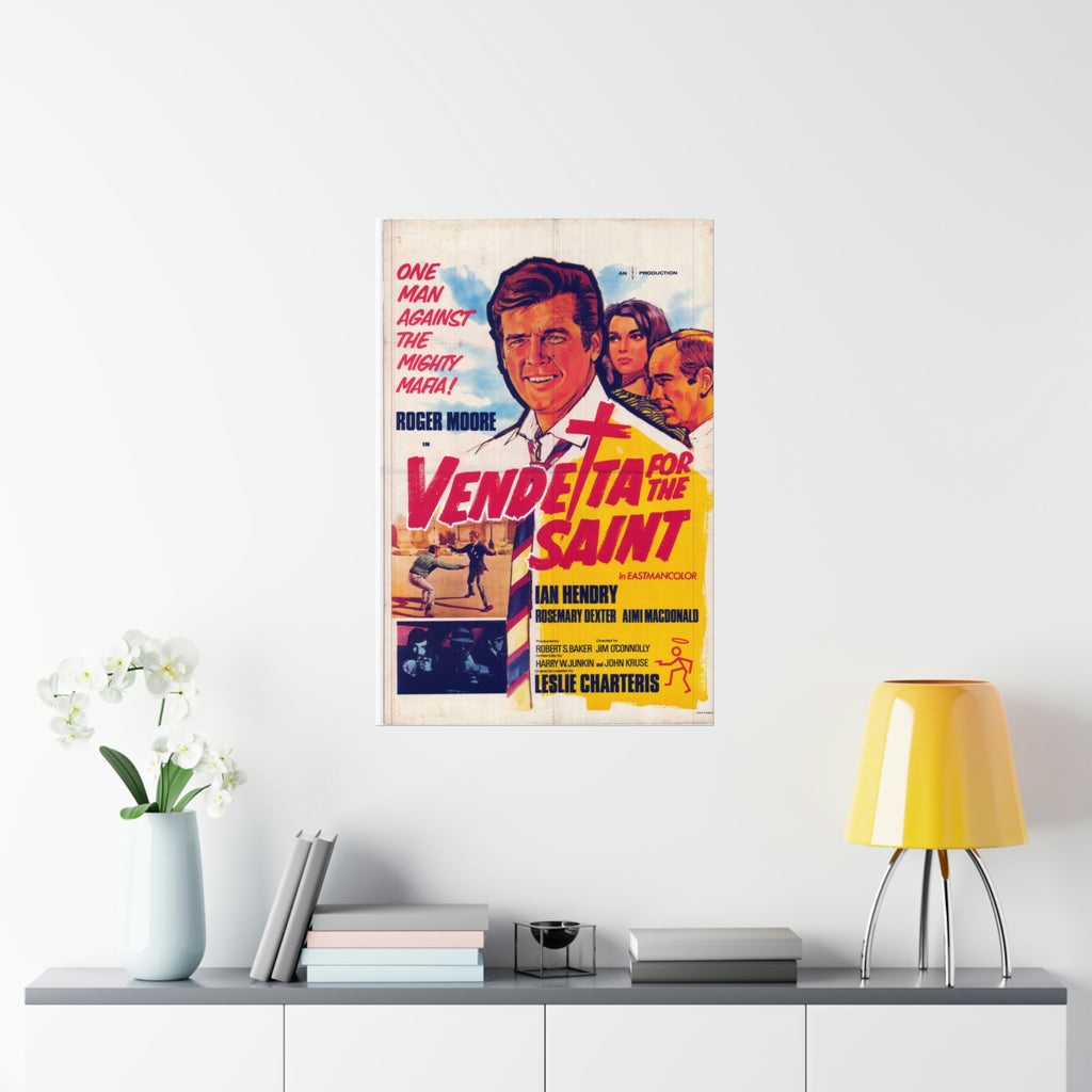 Vendetta For The Saint - Premium Matte Vertical Posters - www.desimovies.biz