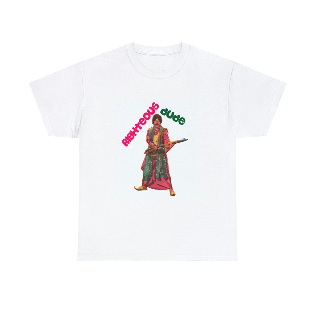Righteous Dude - Sultan Rahi - Unisex Heavy Cotton Tee - www.desimovies.biz