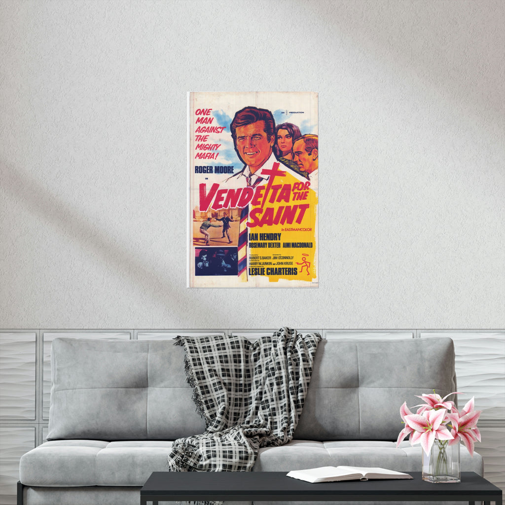 Vendetta For The Saint - Premium Matte Vertical Posters - www.desimovies.biz