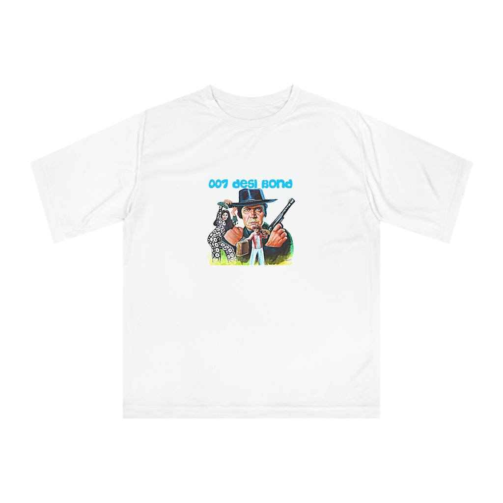 Desi James Bond - Unisex Zone Performance T-shirt - www.desimovies.biz