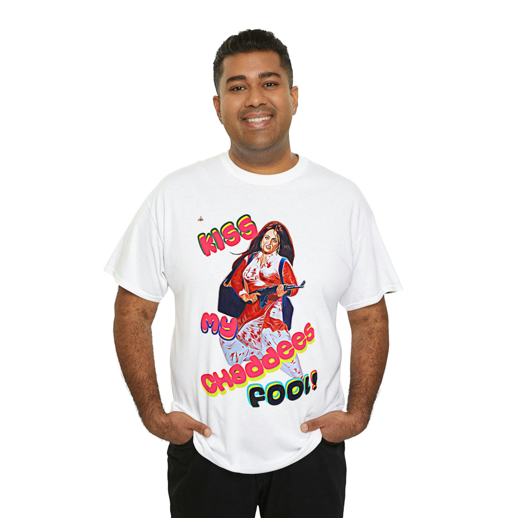 Kiss My Chaddees - Unisex Heavy Cotton Tee - www.desimovies.biz