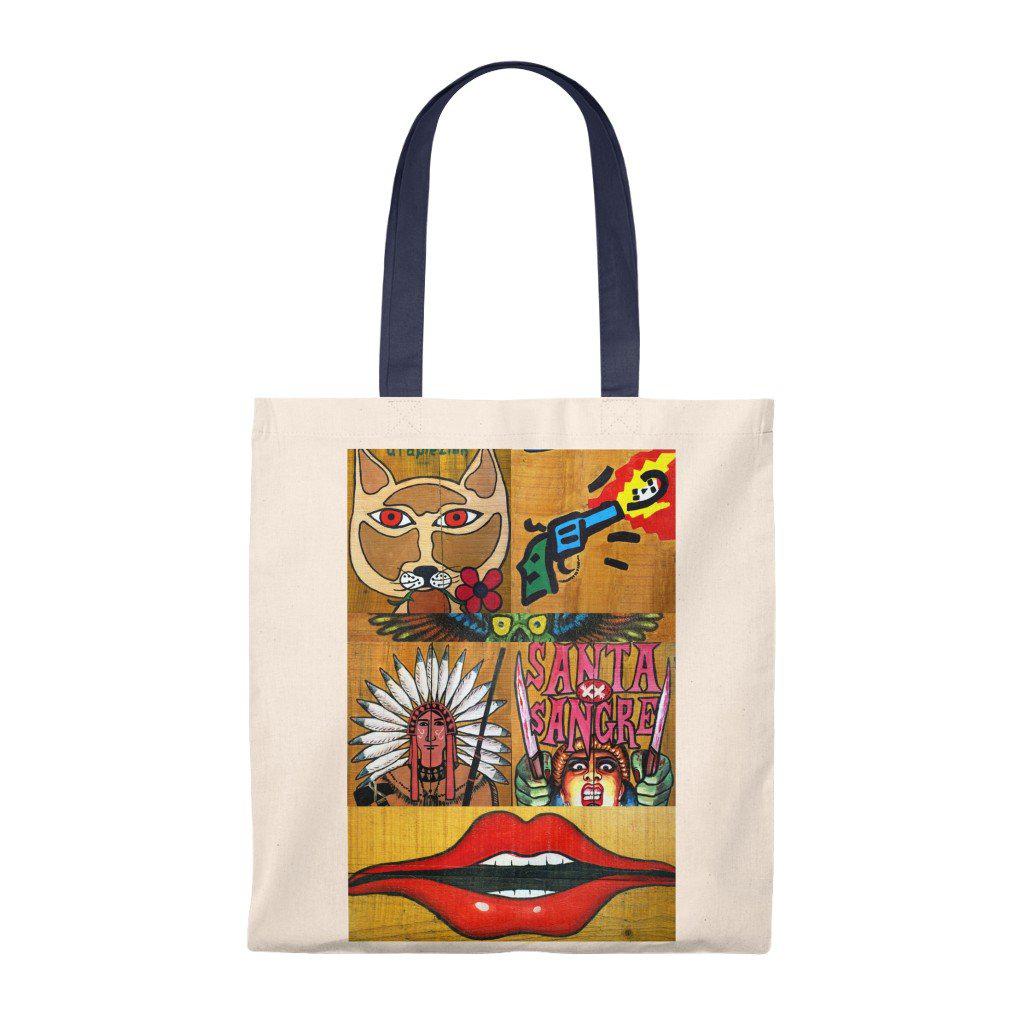 Hot Spot Pop Art Exhib Tote Bag - Vintage - www.desimovies.biz