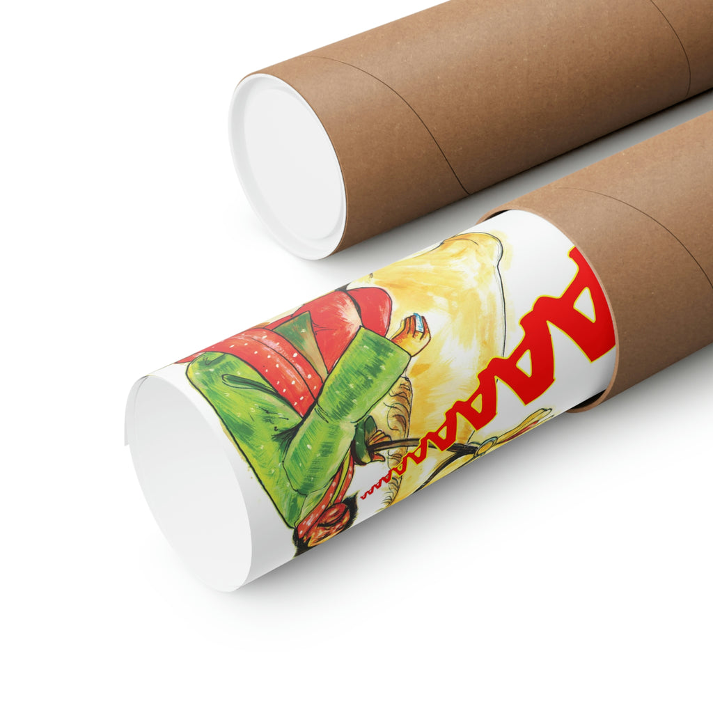 Maula Jat (1979) Painted Poster Premium Matte Vertical Posters - www.desimovies.biz