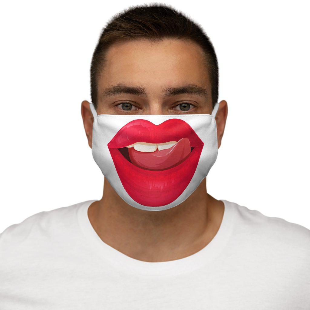 Hot Lips - Snug-Fit Polyester Face Mask - www.desimovies.biz