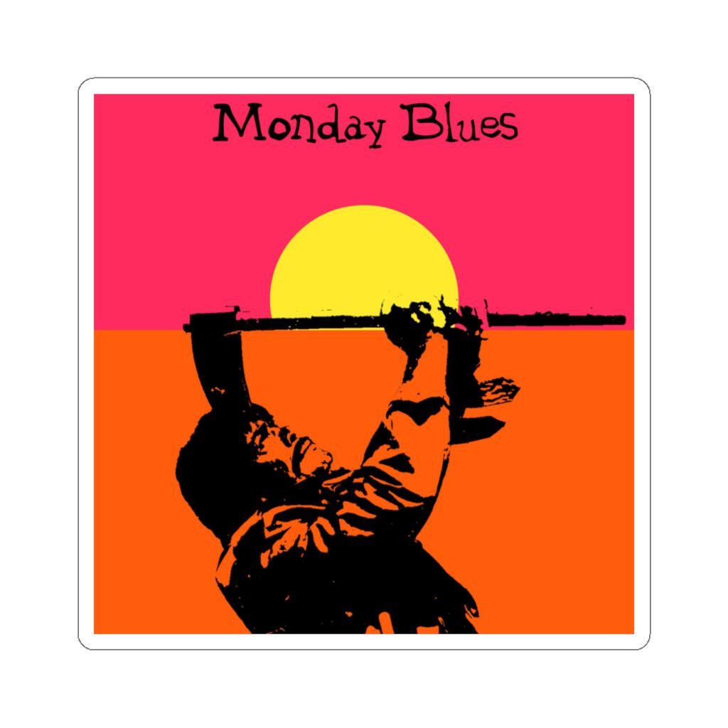 Sultan Rahi - Monday Blues - Kiss-Cut Stickers - www.desimovies.biz