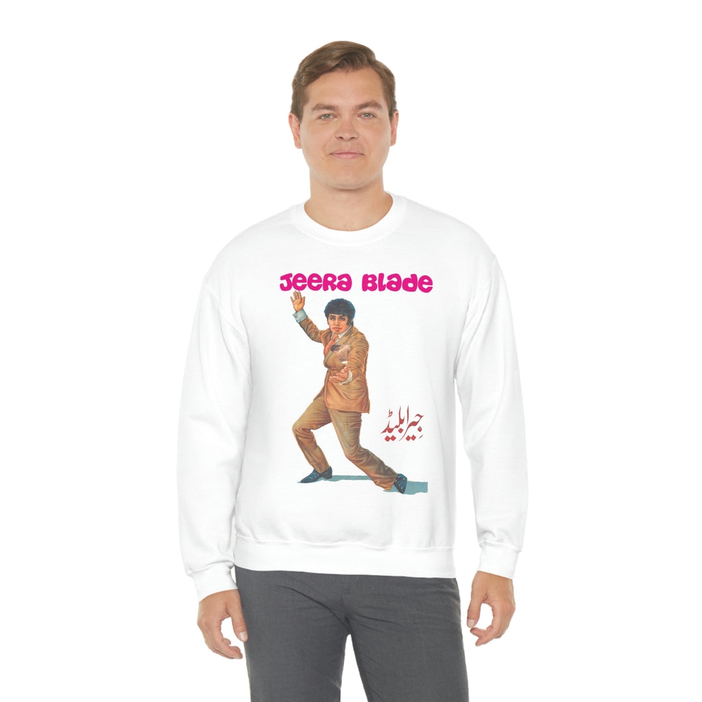 Jeera Blade - Unisex Heavy Blend™ Crewneck Sweatshirt - www.desimovies.biz