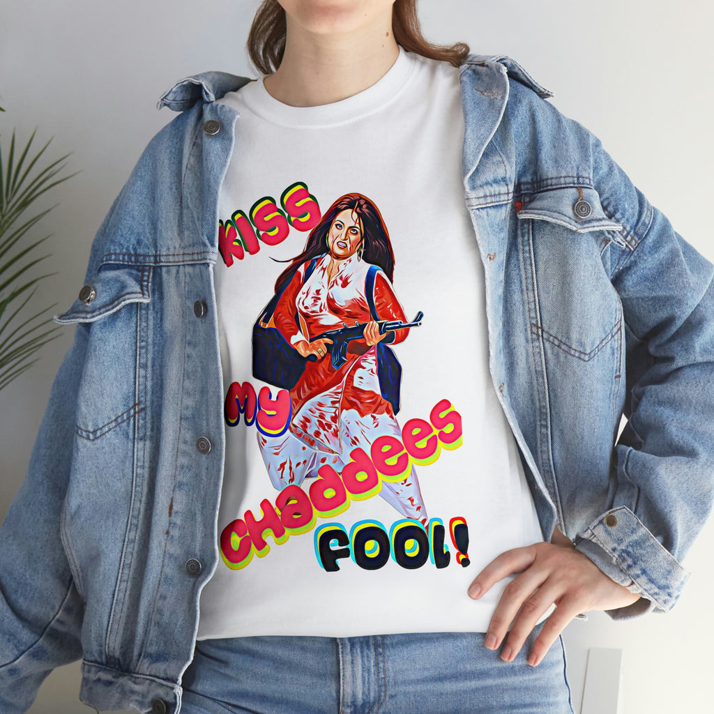Kiss My Chaddees - Unisex Heavy Cotton Tee - www.desimovies.biz