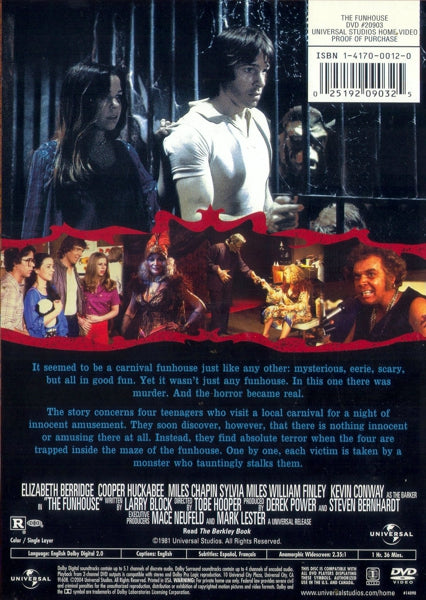 Funhouse, The (1981) - DVD Region 1. - www.desimovies.biz