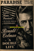 A Double Life (1947) Press Advert