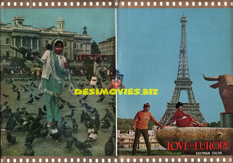 Love in Europe (1970) Booklet